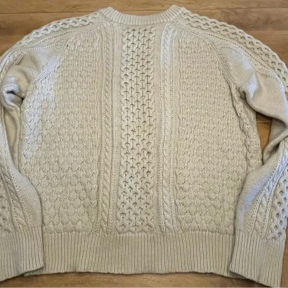 J. Crew Cream Textured Knit Sweater - Picture 3 of 7